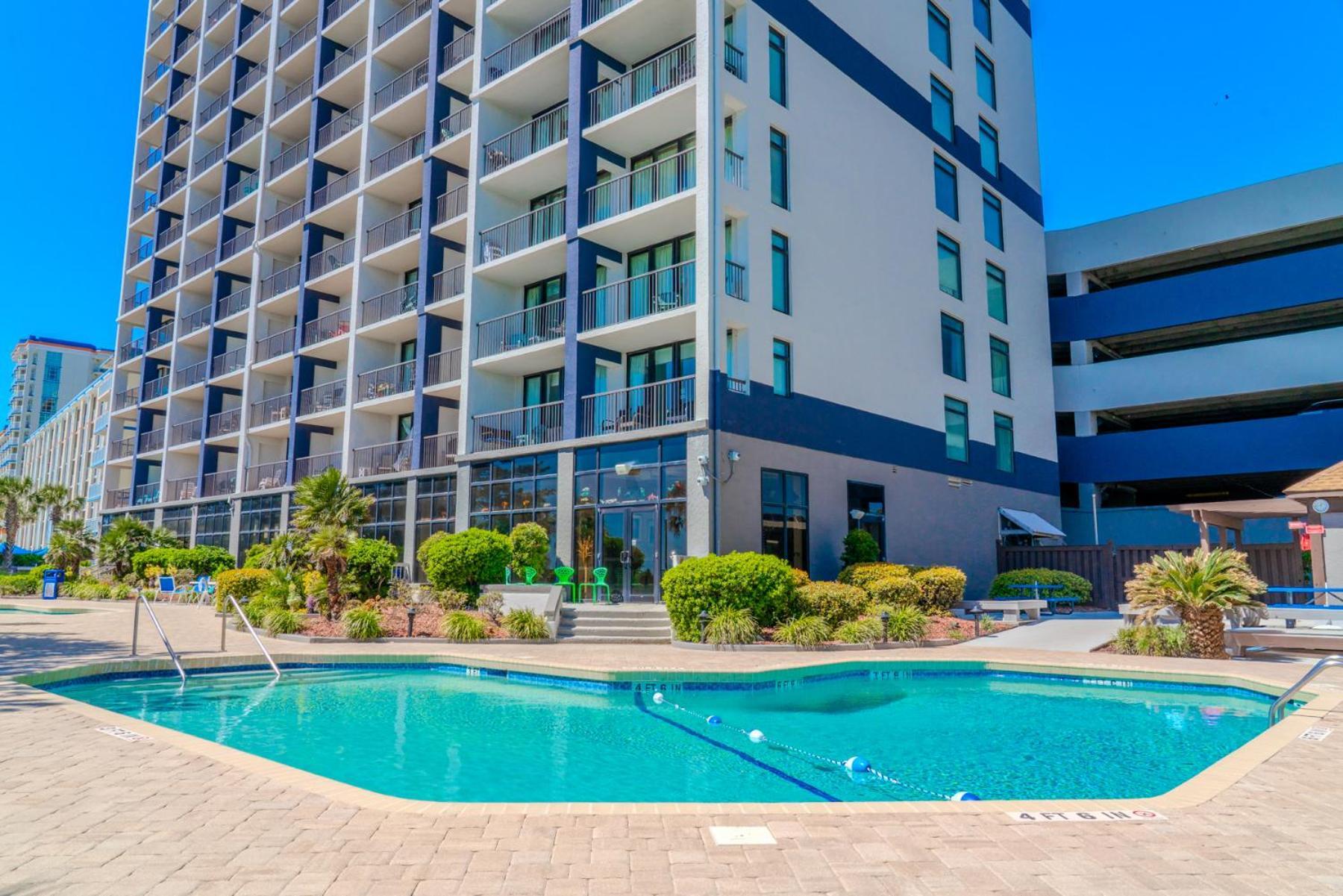 Beach Colony Resort Unit 1405 - Beautiful Oceanfront Condo - 1 Bedroom, 1 Bath - Perfect For 6! Myrtle Beach Exterior foto